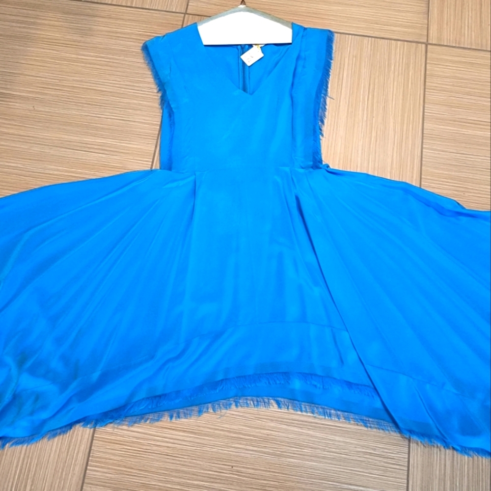 Sandro electric blue dress